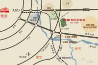 香河荣盛花语城位置交通图