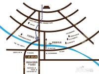三盛国际城位置交通图图片