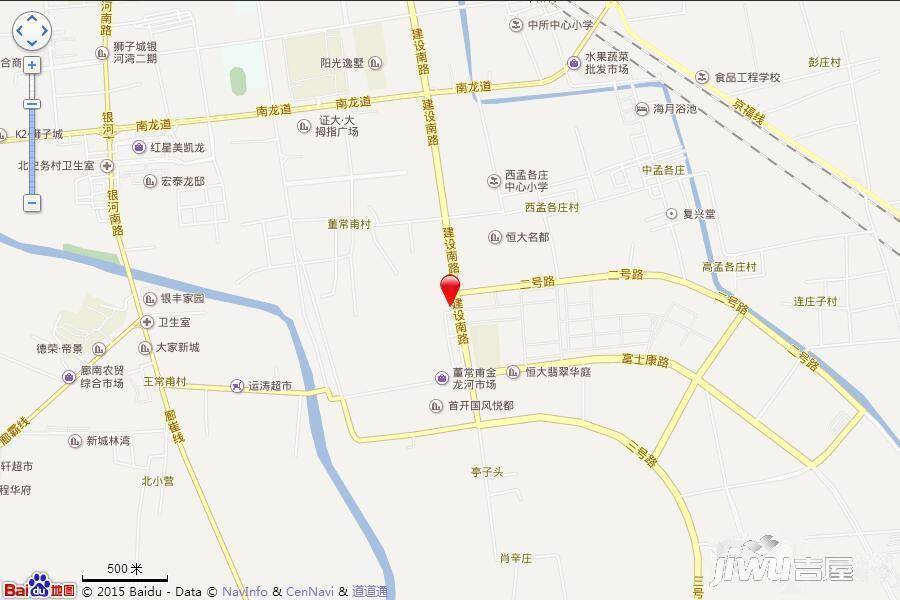 宏泰龙河枫景位置交通图