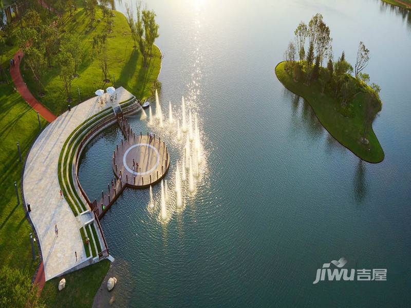 孔雀城大湖天悦实景图图片