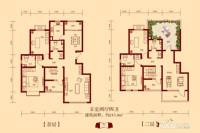 中太永定壹号院5室4厅4卫245㎡户型图