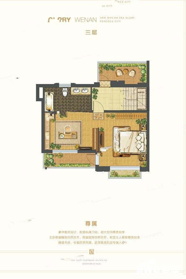 新文安孔雀城户型图
