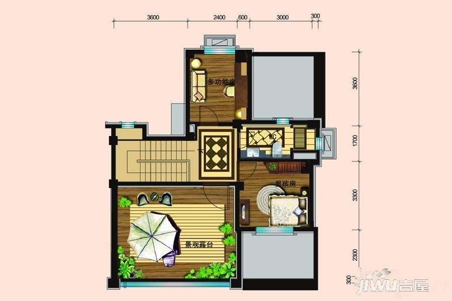 迁安碧桂园5室2厅4卫273㎡户型图