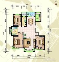 香巴拉家园3室2厅2卫148.7㎡户型图