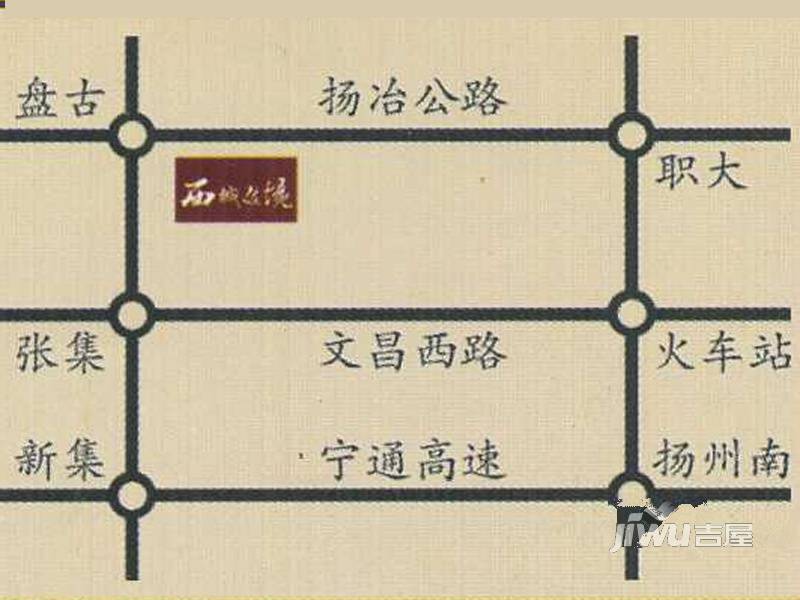 西城逸境位置交通图图片