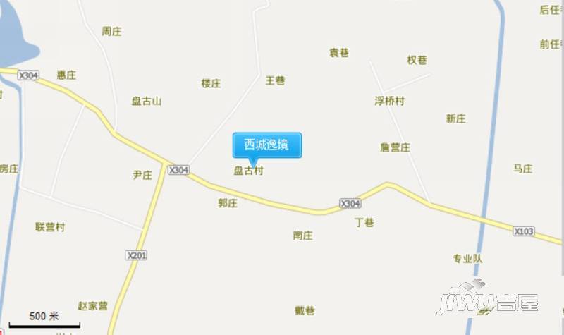 西城逸境位置交通图图片