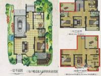 蜀景花园4室3厅3卫266.2㎡户型图