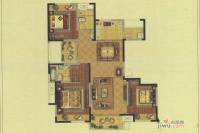 心怡春江花都3室2厅2卫139㎡户型图