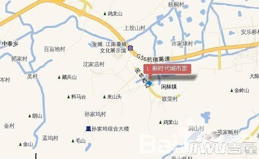 新时代城市家园位置交通图6