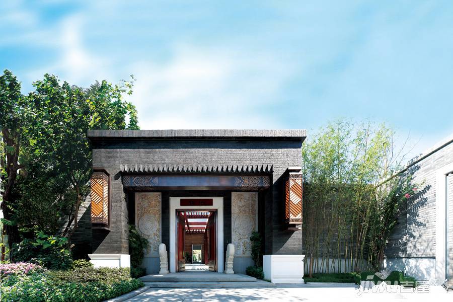 泰禾杭州院子实景图图片