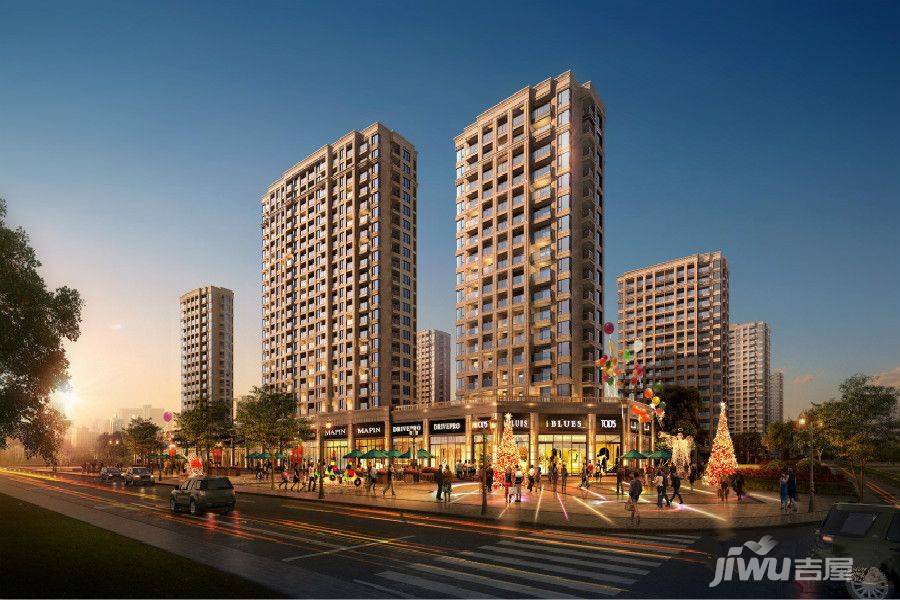 中国铁建德信君宸实景图图片