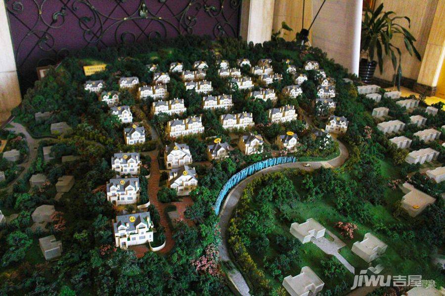 綠野和山墅沙盤圖