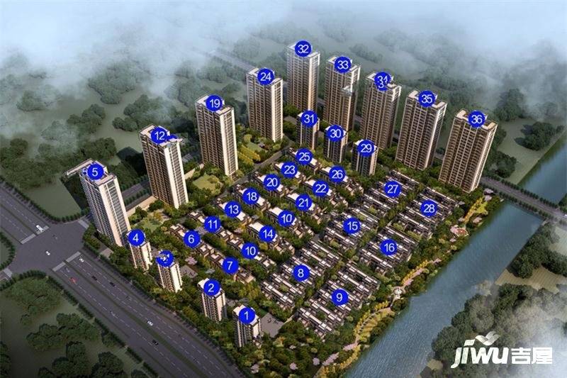 祥生群賢府沙盤圖