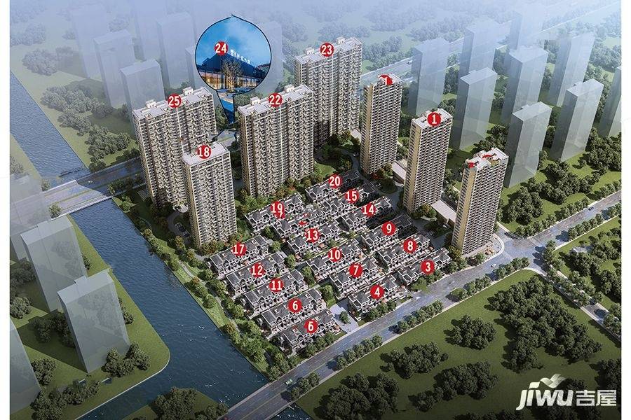 西房拱宸外灘沙盤圖