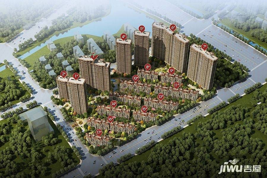 中国铁建西湖国际城效果图4