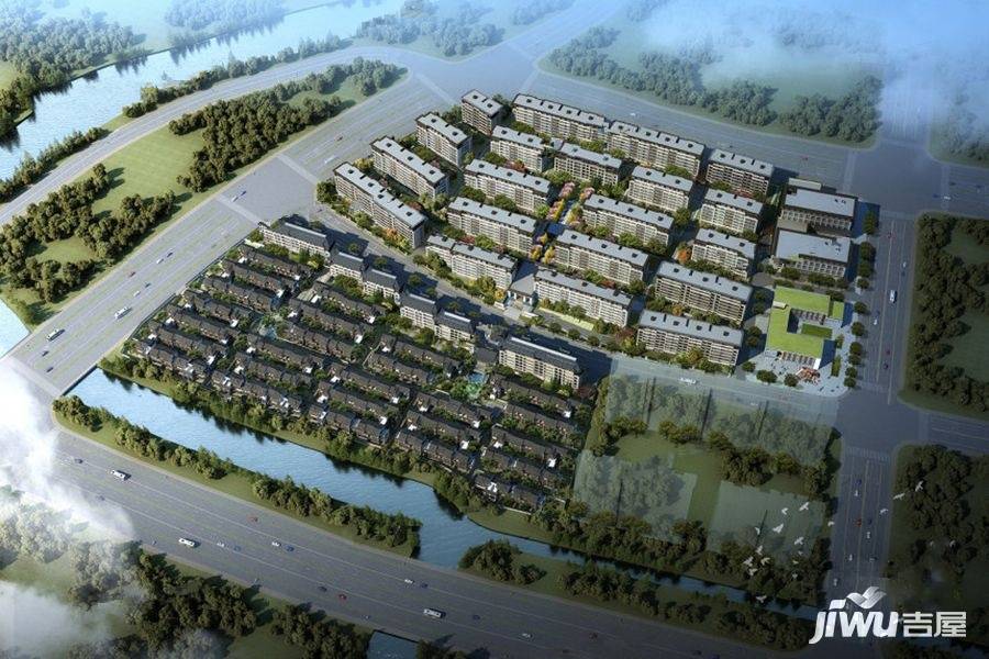 煙雨頤和江南府沙盤圖