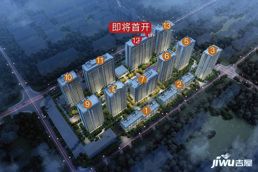 溪悅十錦臺公寓沙盤圖