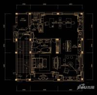 西溪天堂悦居2室2厅1卫150㎡户型图