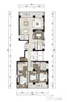 銀杏匯4室2廳2衛300㎡戶型圖