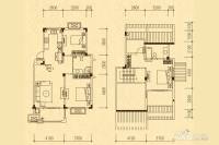 歌山品悦府3室2厅2卫128㎡户型图