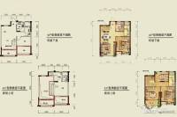 中国铁建青秀城4室2厅2卫88㎡户型图