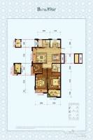 中國鐵建德信君宸3室2廳2衛89㎡戶型圖
