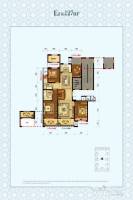 中國鐵建德信君宸4室2廳2衛127㎡戶型圖