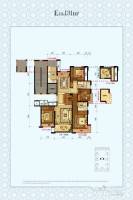 中國鐵建德信君宸4室2廳2衛131㎡戶型圖