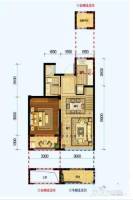 中國鐵建德信君宸3室2廳2衛89㎡戶型圖