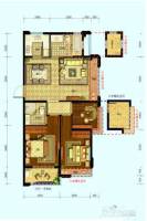 中國鐵建德信君宸3室2廳2衛89㎡戶型圖