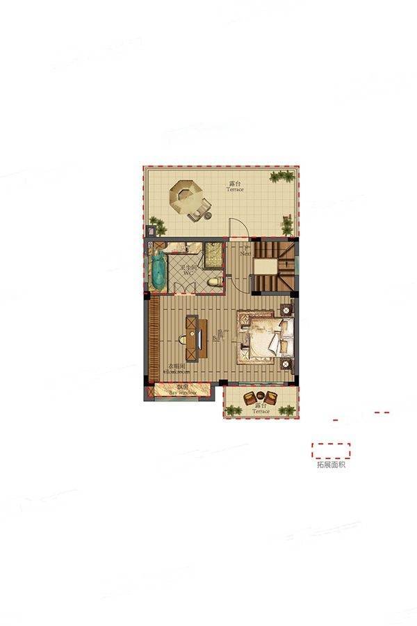 祥生群贤府4室2厅6卫160㎡户型图