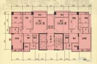 清溪园3室2厅2卫116㎡户型图