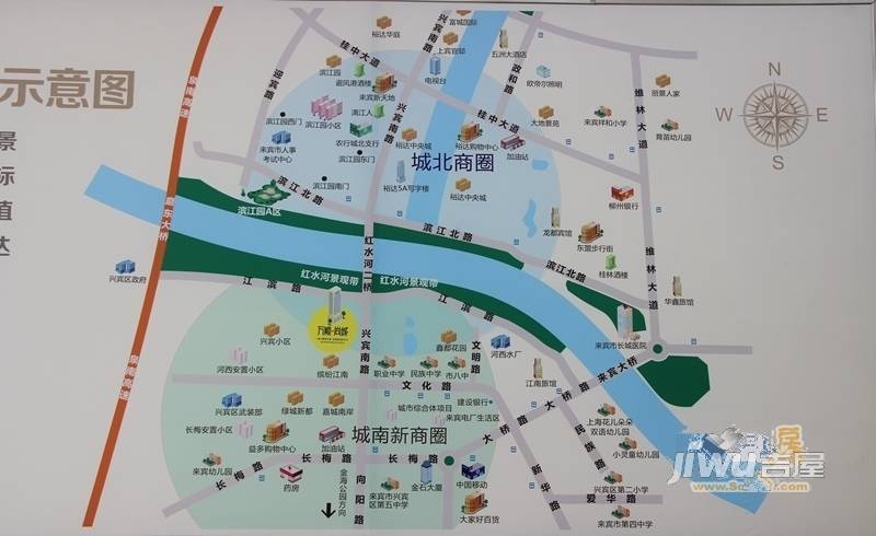 万顺尚城位置交通图