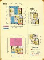 阳光西西里3室3厅3卫197.1㎡户型图