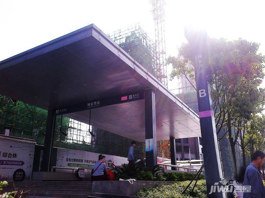 三金雄楚天地实景图图片