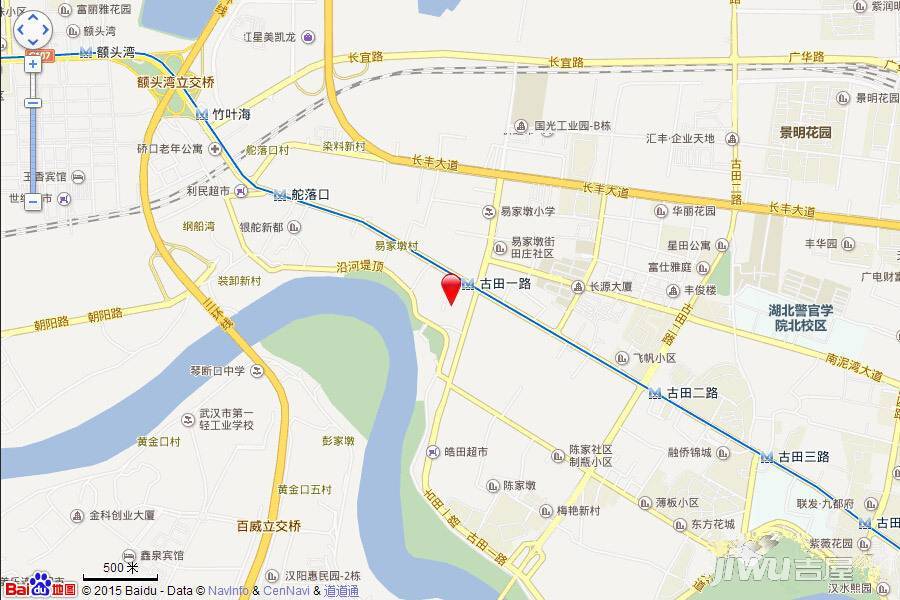 汉水岸位置交通图图片