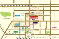 新长江京华国际商铺位置交通图图片