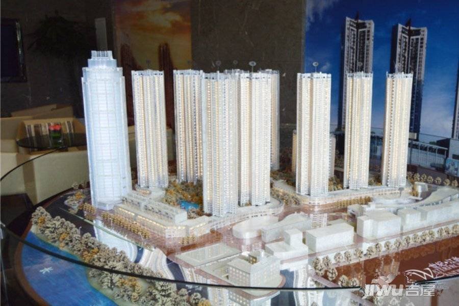 世纪江尚实景图图片
