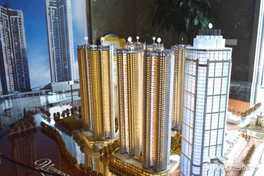 世纪江尚实景图图片