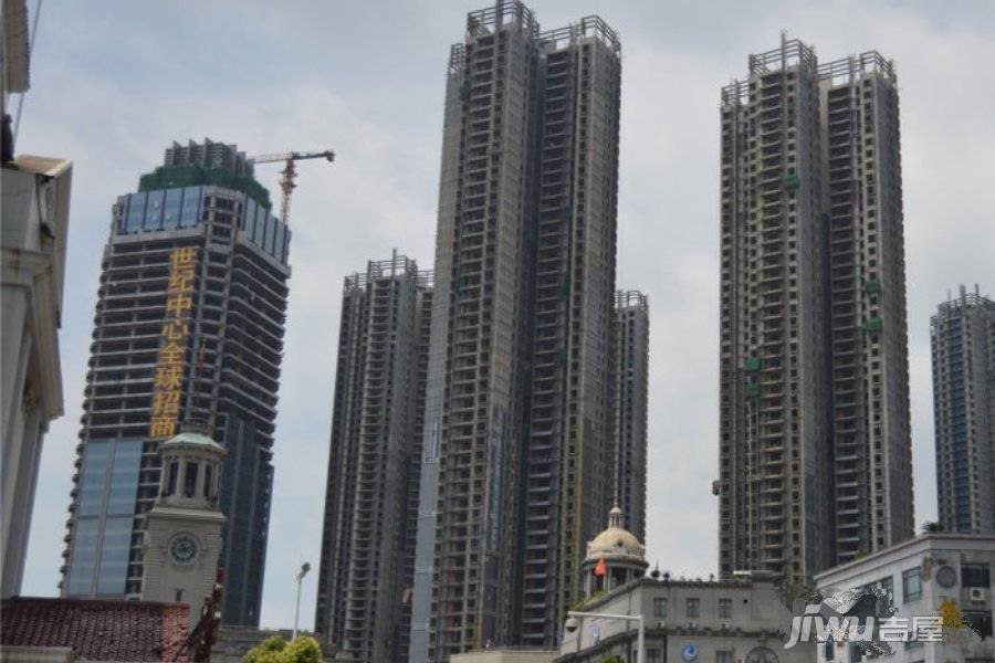 世纪江尚实景图图片