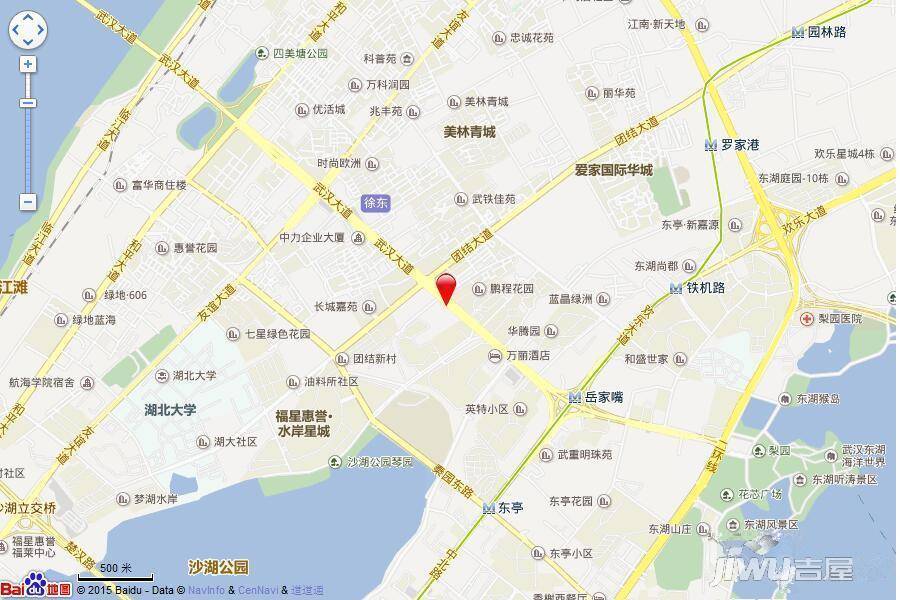 福星惠誉国际城四期悦公馆位置交通图1