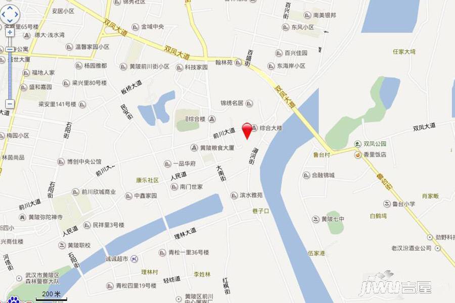 金凤东城位置交通图图片