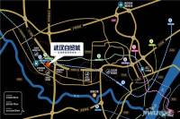 武汉自贸城位置交通图图片