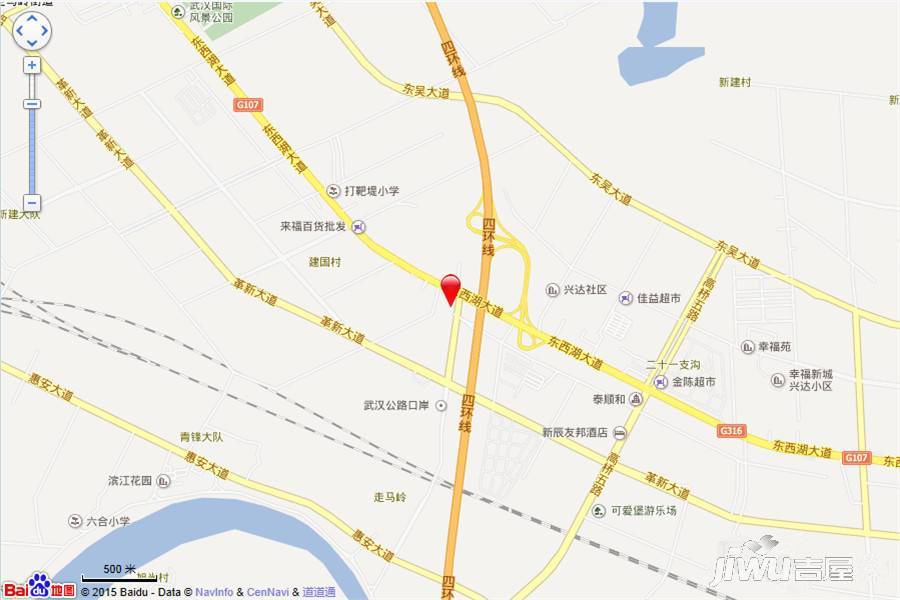 武汉自贸城位置交通图图片