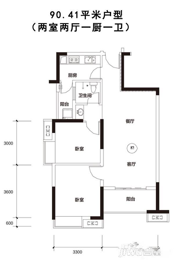 中建东湖明珠户型图