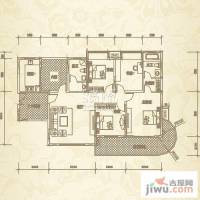 新长江香榭琴台4室0厅2卫156.8㎡户型图