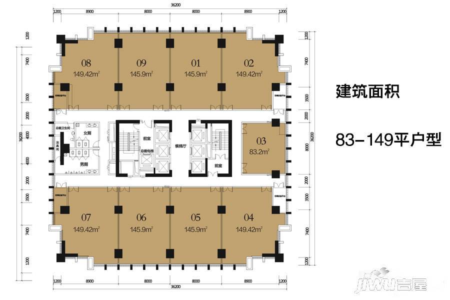 现代光谷世贸中心
                                                            普通住宅
