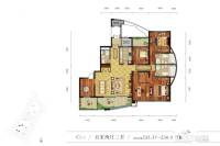 月湖琴声5室2厅3卫238㎡户型图