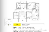 时代新世界4室2厅2卫133.9㎡户型图