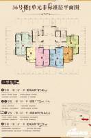 恒大金碧天下二期1室2厅1卫47.4㎡户型图